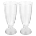 thumbnail image 1 of 2 PC Bebidas taza de taza de leche transparente Botella de cóctel Copa de vino Drinkware 425ml, 1 of 6