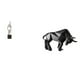 thumbnail image 1 of Estatua de arte abstracto, escultura moderna de toro en resina, figura coleccionable, elemento decorativo ideal para el hogar o la oficina, o como reg, 1 of 8