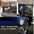 thumbnail image 5 of Dragon Mobile EX 12 Miles Long Range Durable Mobility Scooter - All Terrain Collapsible Premium Large Seat Electric Wheelchair - Blue, 5 of 11