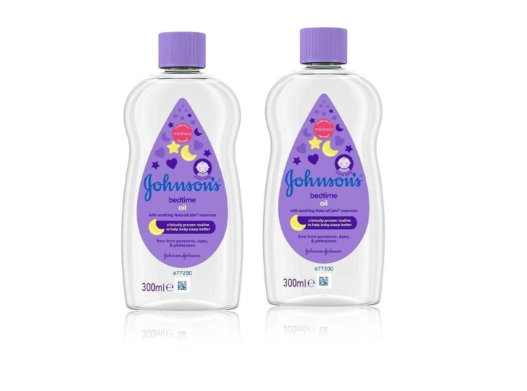 johnson's baby bedtime oil with natural calm aromas (300ml), 2 PACK