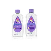 johnson's baby bedtime oil with natural calm aromas (300ml), 2 PACK