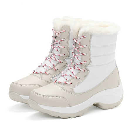 

CuiYou Ankle Boots 1 Pair Keep Warm Water-resistant Breathable Parent-Child Winter Boots