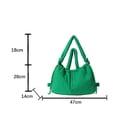 thumbnail image 3 of Uobin Versatile Large Capacity Shoulder Tote For Everyday Use Lightweight Handle With Convenient Convertible Design Sleek Minimalist Styling, 3 of 4