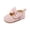 Pink, variant on Tigivemen Baby Girl Shoes Infant Mary Jane Flats Princess Toddler Wedding Dress Shoes with Bow Khaki Size 3