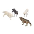 thumbnail image 2 of 4Pcs PVC Wild Wolf Model Toy Simulation Figurines Ornament Toy For Kids Children, 2 of 8