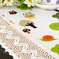 thumbnail image 4 of Cotton Linen Microwave Oven Cover Dust Proof Cloth with Storage Pockets Kitchen Toaster Appliance Protector, 4 of 15