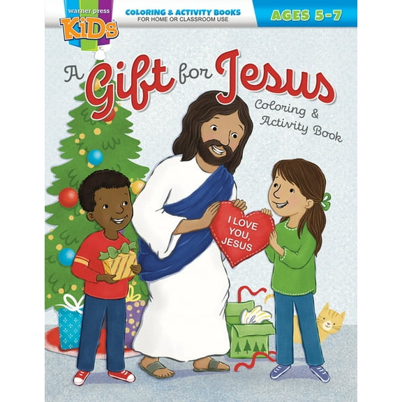 A Gift for Jesus: Christmas Coloring & Activity Book, (Paperback)