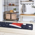 thumbnail image 7 of Christmas Santa Hats Stars Runner Rug Non Slip 72×24 in Ares Rugs for Bedroom Bathroom Living Room, 7 of 7