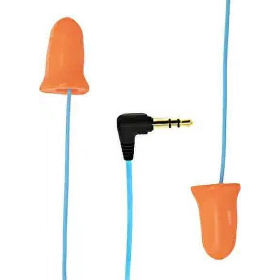 Plugfones V8-85QK-60JI In Ear Earplug, Orange