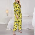 thumbnail image 3 of Naloa Honeybee Pajamas for Women Set, Womens Pajama Sets, Lounge Sets for Women, 2pjs for Women-Large, 3 of 7