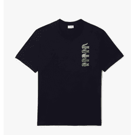 Lacoste BLACK Men's Regular-Fit Logo T-Shirt, US 7-2X-Large