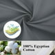 thumbnail image 3 of Juego De 2 Protectores De Almohada 100% Algodón Egipcio, 600 Hilos, Tamaño Queen Con Cremallera, Tejido De Satén, Fundas De Almohada Refrescantes, Silenciosas Y Transpirables, De Fácil Cuidado (2 Unid, 3 of 5