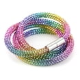thumbnail image 4 of Hand Rope, Rhinestone Bracelet Full Texture  For Birthday Parties White,AB Color,Rainbow Colors, 4 of 8