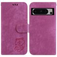thumbnail image 1 of Embossed Cute Tiger Leather Case for Google 8 Pro Phone Pixel 7A Flip Case with SIM Card Slot and Buckle, 1 of 6