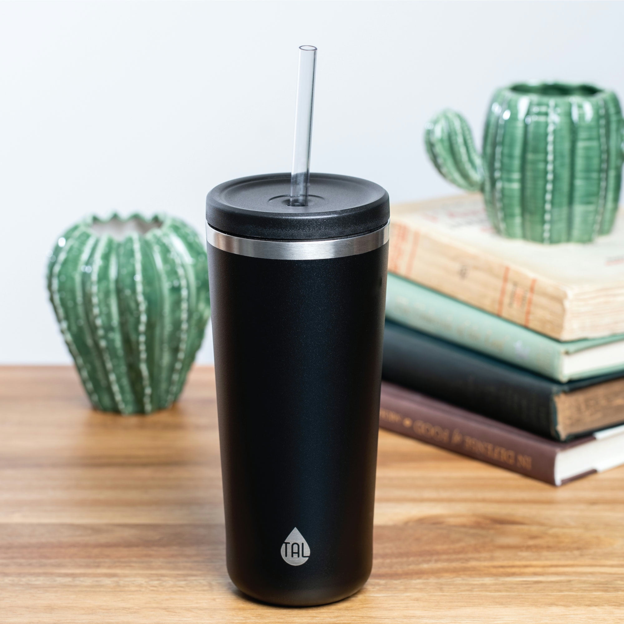(12 pack) TAL Stainless Steel Ranger Tumbler 24 fl oz, Black