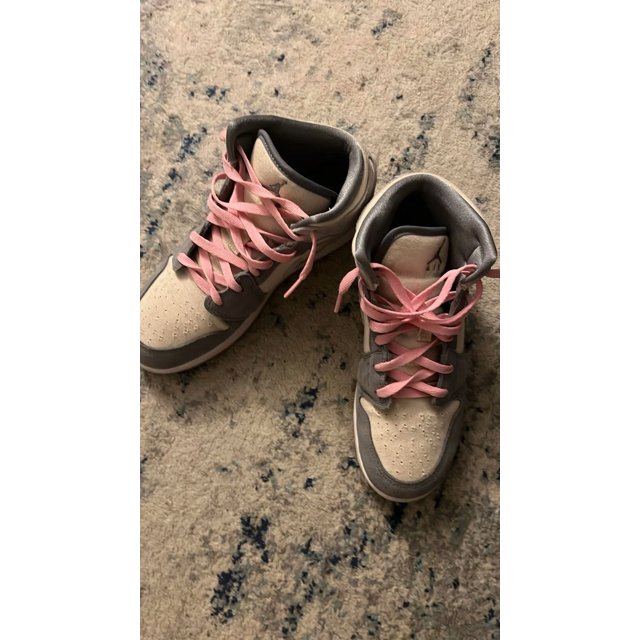 Size 7 - Jo r-dan 1 Mid SE Coconut Milk Particle Gray