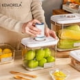 thumbnail image 2 of Food Vacuum Storage Box Sealed Kitchen Fresh-Keeping Box Large Capacity Food Transparent Storage Container with Vacuum Pump, 2 of 9