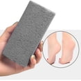 thumbnail image 5 of Piedra Pómez Para Pies, Removedor De Callos De Vidrio De Espuma Portátil, Piel Muerta De Los Pies, Piedra Pómez Para Exfoliación De Piel Dura Para Viajes En Casa(灰色), 5 of 5