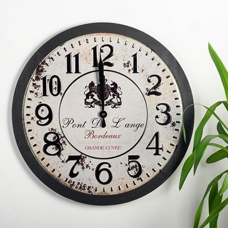 Pont De L'Ange Bordeaux Grande Cuvee Vintage Wall Clock