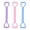 Color, variant on Resistance Bands 3 Pack for Full Body Workout – Portable Elastic Exercise Bands for Strength Training, Flexibility, Rehabilitation & Muscle Recovery at Home, Gym or Travel