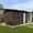 Brown, variant on LuckyNote 12x10 ft Metal Garden Shed, Brown Outdoor Storage Shed with Window, Goods Shelves & Foldable Workbench, Apex Roof