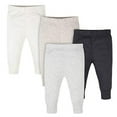 thumbnail image 6 of Onesies Brand Baby Gender Neutral Pants, 4 Pack, Sizes Newborn - 12 Months, 6 of 8