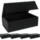 thumbnail image 1 of Caja de regalo negra con tapas magnéticas, cajas de propuesta, caja de almacenamiento rectangular plegable, paquete de 5, 1 of 4
