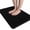 Black, variant on Luxury Bathroom Rug Shaggy Bath Mat 24 x 17 Inch, Washable Non Slip Bath Rugs for Bathroom Shower, Soft Plush Chenille Absorbent Carpets Mats, Teal Blue
