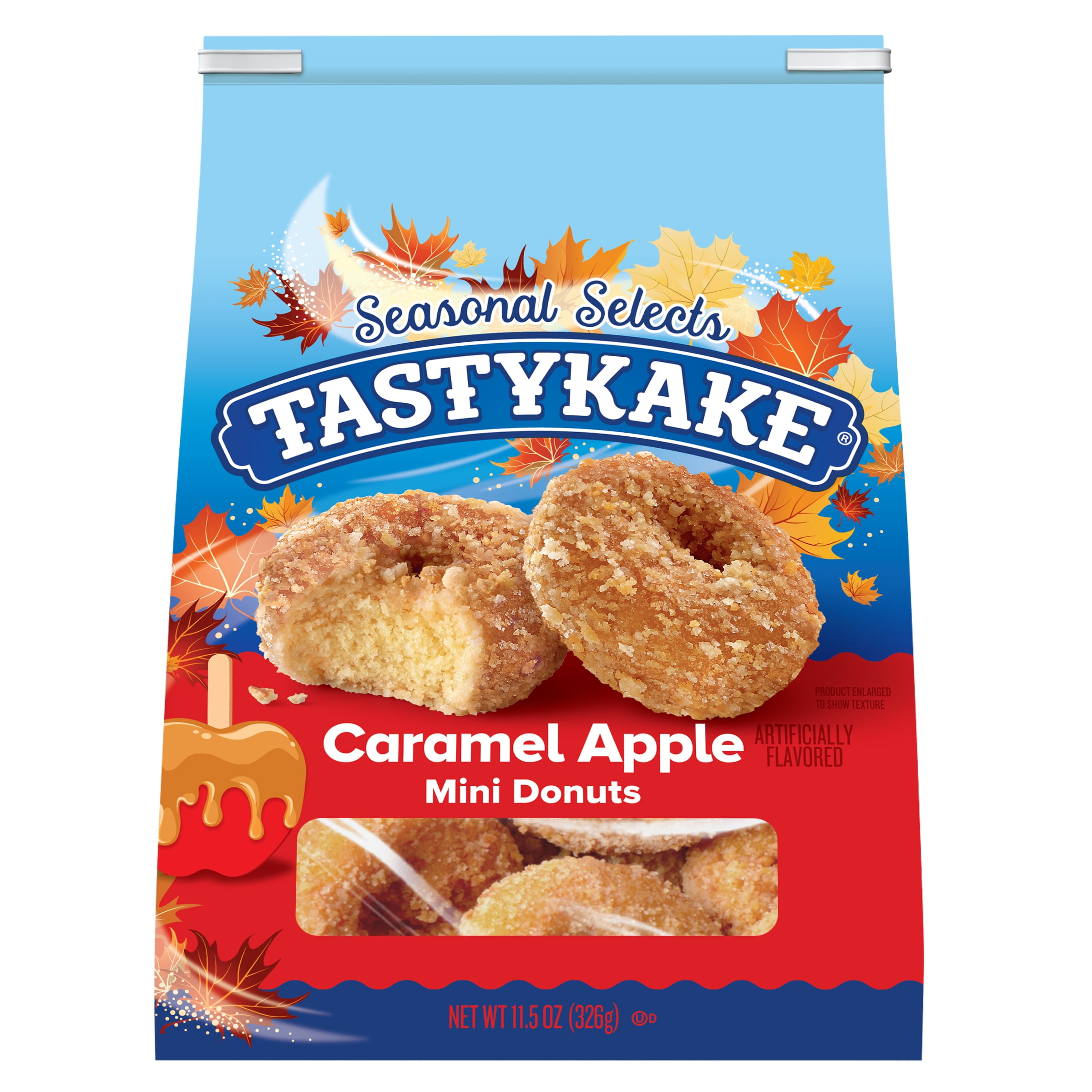 Tastykake Pumpkin Spice Flavored Mini Donuts, Shareable Pumpkin