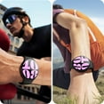 thumbnail image 4 of KOMI 2 Pack Hard Case Compatible with Samsung Galaxy Watch 6 40mm with Screen Protector, HD Tempered Glass Screen Protector Cover Overall Protective Cover, Black, 4 of 5
