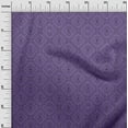 thumbnail image 3 of oneOone Rayon Purple Fabric Geometric Fabric For Sewing Printed Craft Fabric By The Yard 56 Inch Wide, 3 of 4