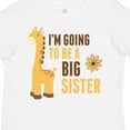 thumbnail image 4 of Inktastic I'm Going to Be a Big Sister Giraffe Girls Toddler T-Shirt, 4 of 5