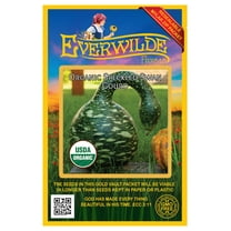 Everwilde Farms - 12 Organic Speckled Swan Gourd Seeds - Gold Vault Jumbo Bulk Seed Packet