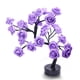 thumbnail image 3 of Naiovety Luz nocturna de árbol de rosas, lámpara de con pilas, lámpara de mesita de noche para boda, decoración de iluminación para el Iluminación navideña Violeta, 3 of 6