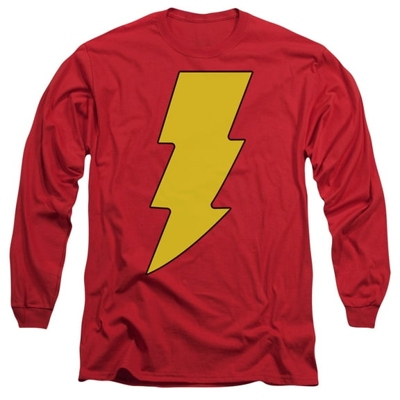 Dc - Shazam Logo - Long Sleeve Shirt - Medium