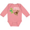 thumbnail image 3 of Inktastic Daddy's Little Monkey Boys or Girls Long Sleeve Baby Bodysuit, 3 of 5