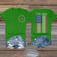 thumbnail image 2 of MEICHEN 250th Anniversary USA Shirt for Women 1776 Patriotic American Flag V Neck T Shirt July 4th Graphic Tee Features:, 2 of 7