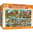 thumbnail image 2 of MasterPieces - Jigsaw Puzzle 12-Pack Bundle Set, Folk Art by Artist Alan Giana, Family Fun for Adults and Kids, 2 of 3