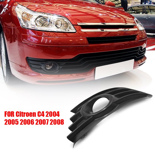 Parrilla de luz antiniebla del parachoques delantero para Citroen C4 2004 Ndcxsfigh 2005 2006 2007 2008 (derecha)