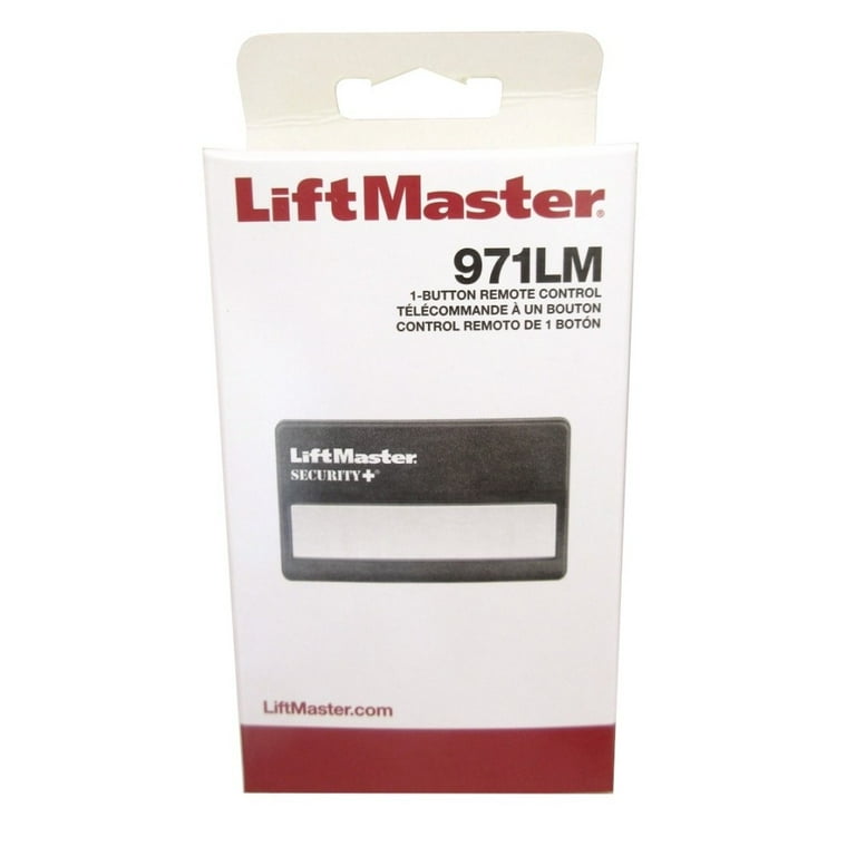 LiftMaster 971LM 390MHz Garage Door Remote, Security+ Rolling Code