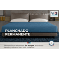 thumbnail image 4 of Sábanas Matrimoniales Lisas We2 Dream 100% Algodón Color Blanco Nieve 4 Piezas, 4 of 10