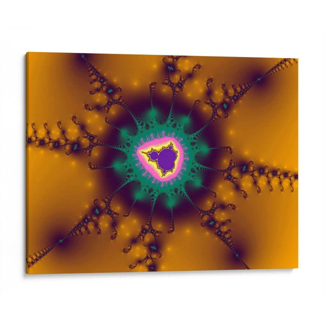 Cuadro decorativo - Fractal Fragment 15, Eric de Lucio 40x30 Canvas Lab Abstracto,