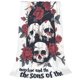 thumbnail image 2 of Balery Gothic Skulls And Roses Manta de Felpa Suave y Acogedora – Cobija de Franela Aterciopelada para Cama, Lavable y Cálida para Sofá, Mascotas, Transpirable-60"x50", 2 of 7