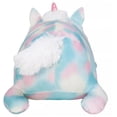 thumbnail image 3 of Squishmallows Official Kellytoy Laying Hug Mees Squishy Stuffed Toy Animal Many to Choose (16 Inch, Ruthie Unicorn), 3 of 3