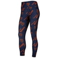 thumbnail image 2 of Women's Concepts Sport Navy Chicago Bears Breakthrough Allover Print Lounge Leggings, 2 of 3