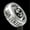 Silver style1, variant on European American Style Skull Ring, Alloy Material Electroplated Finish, Fashion Jewelry for Men and Women