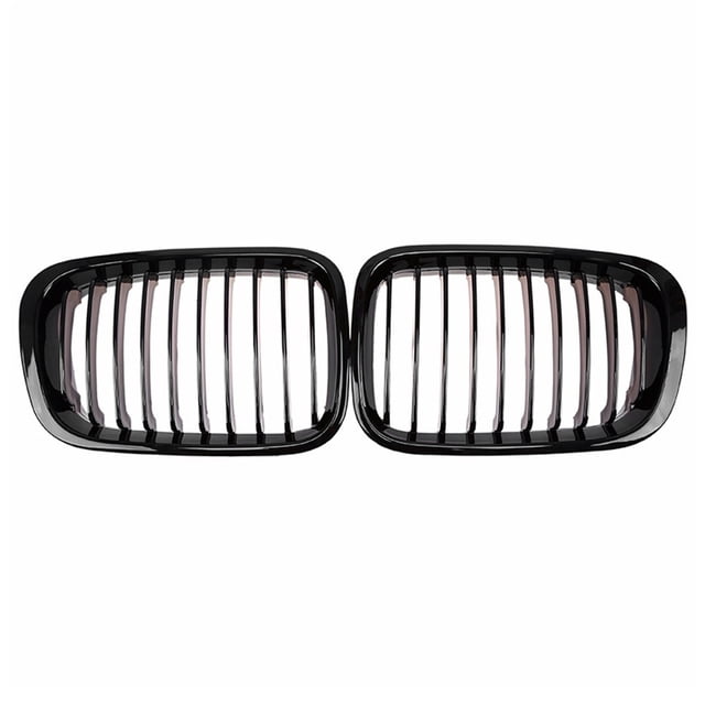 Riwcyla 2Pcs Front Hood Kidney Grille Racing Grille Replacement for 3,Series E46 4,Door 1998,2001 , perfect for daily use, outdoor activities, travel & casual occasions