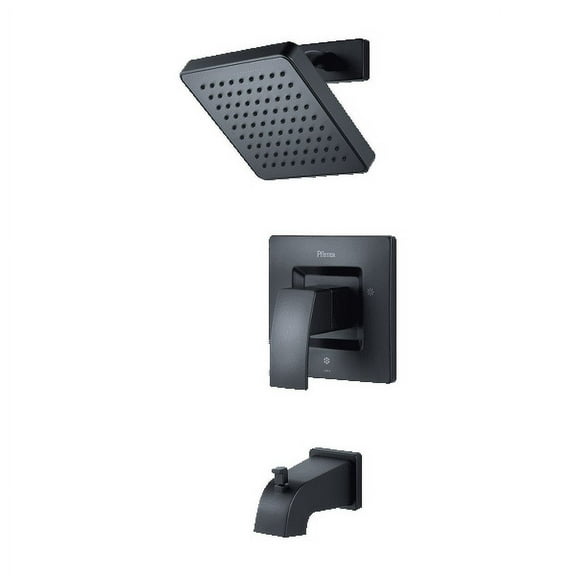 Pfister Kenzo Tub & Shower Trim Kit Matte Black