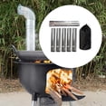 thumbnail image 4 of Juego de 6 Tubos de Estufa (5 Estándar Y 1 Tubo de Chimenea Antichispas de 2,36 Pulgadas) para Estufas Y Chimeneas de Leña, Apto para Uso Interior Y E, 4 of 9