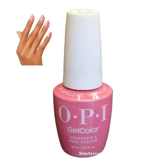 OPI Gelcolor Gel Nail Polish 0.50 oz. - Intelli-Gel - GCG01 - Aphrodite's Pink Nightie
